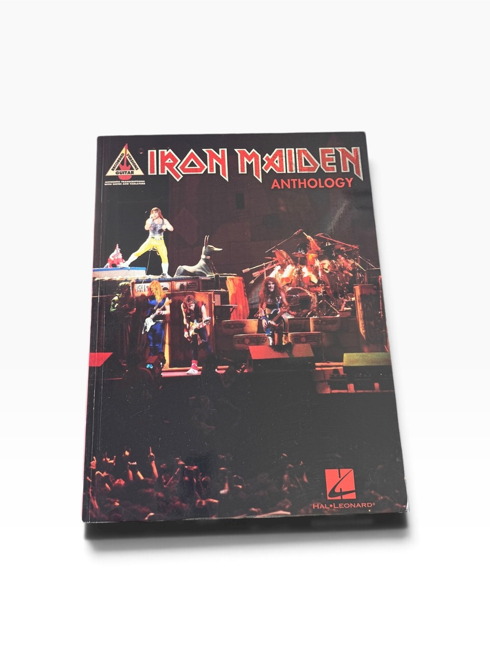 Iron Maiden Anthology Guitar Tab Book Hal Leonard Note-For-Note Tablature